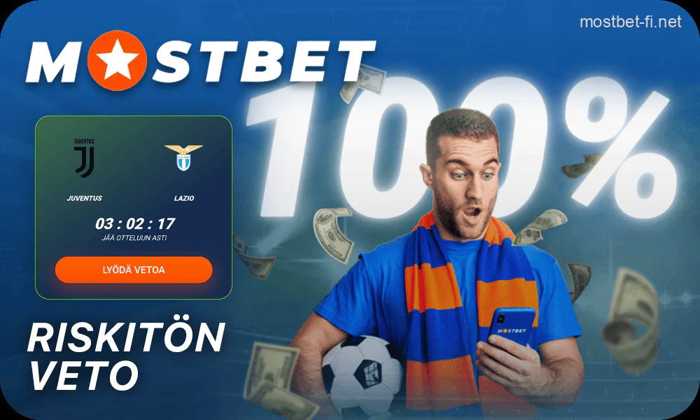 Riskitön vedonlyönti Mostbet